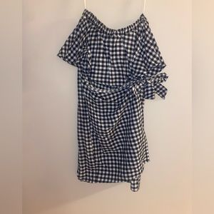 O’Neill Mahalia Strapless Ruffle Mini Dress